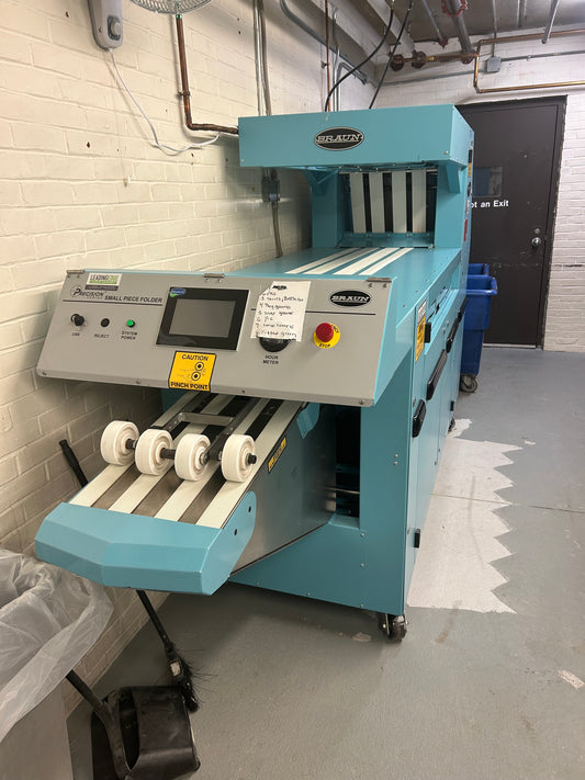 GA Braun Sigma Towel Folder - 2018 Meter Wide Return to Feed
