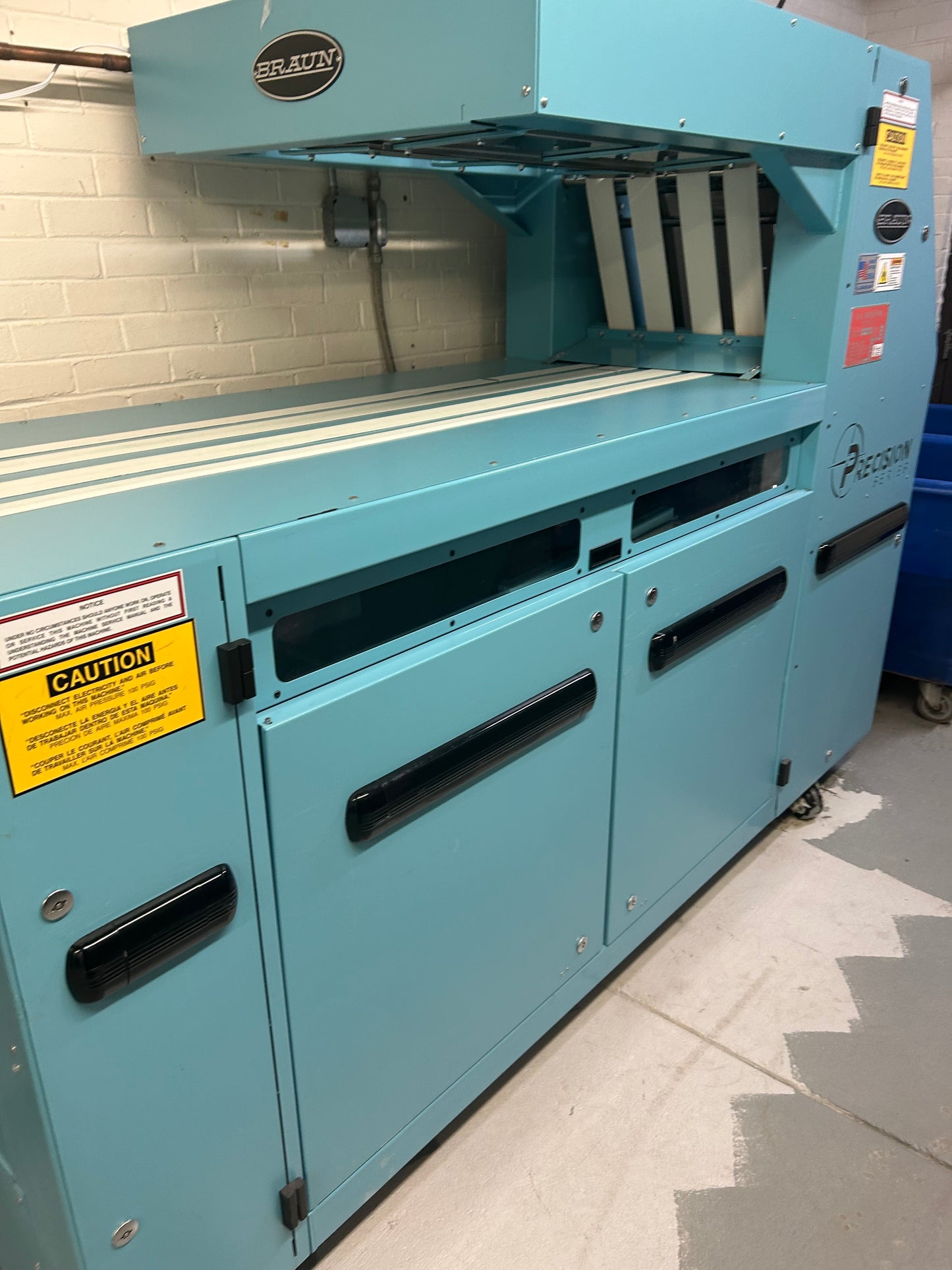 GA Braun Sigma Towel Folder - 2018 Meter Wide Return to Feed